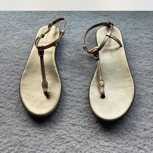 Gianni Bini Tan Thong Sandals
